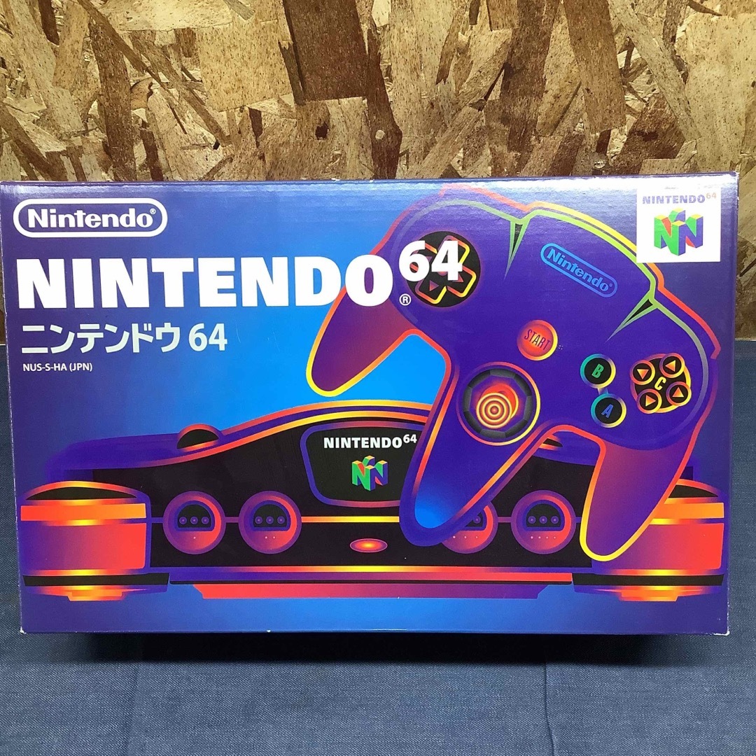 NINTENDO 64 - 【S△825】Nintendo 64本体 ブラック ニンテンドー64 箱