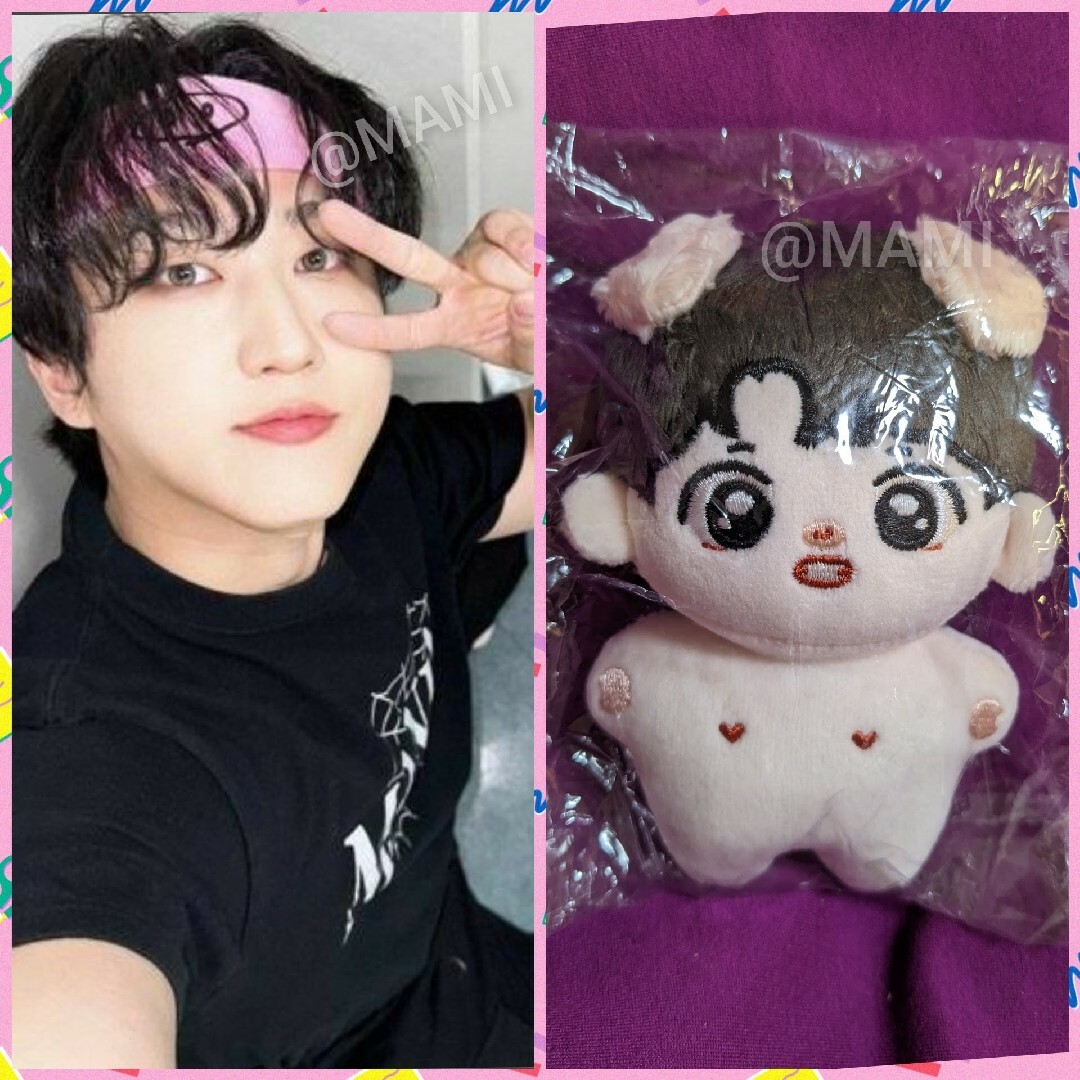 Stray Kids - ☆stray kids チャンビン 10cm ぬいぐるみ☆ビニ