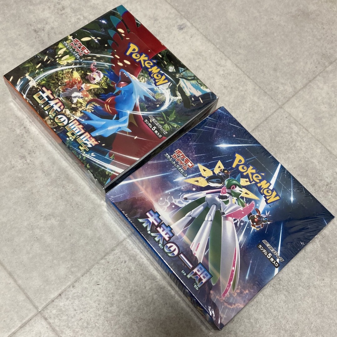 ポケモン - ポケモンカード 未来の一閃 古代の咆哮 各1ボックス