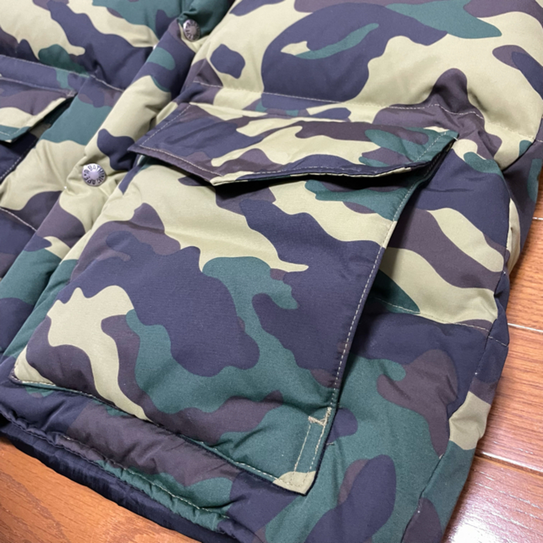 A BATHING APE - エイプ ベイプ 迷彩 木村拓哉 M ダウンの通販 by