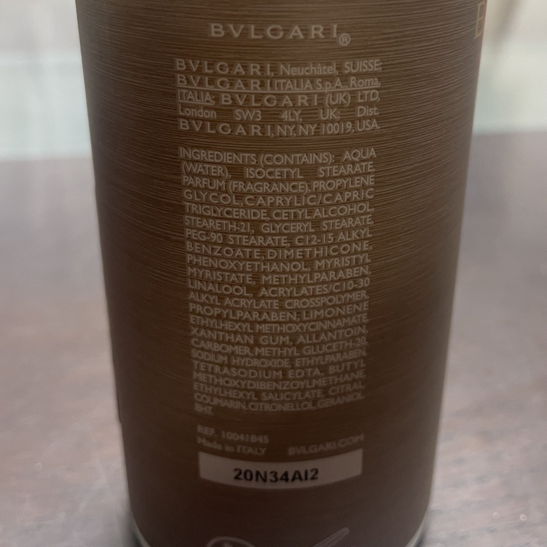 BVLGARI - 【BVLGARI】ハンドローションの通販 by なちゃ's shop