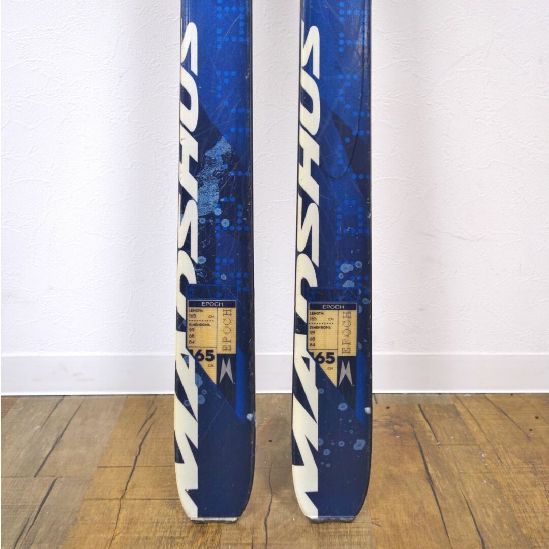 マズシャス MADSHUS EPOCH 165cm センター68mm ビンディング SPIKE