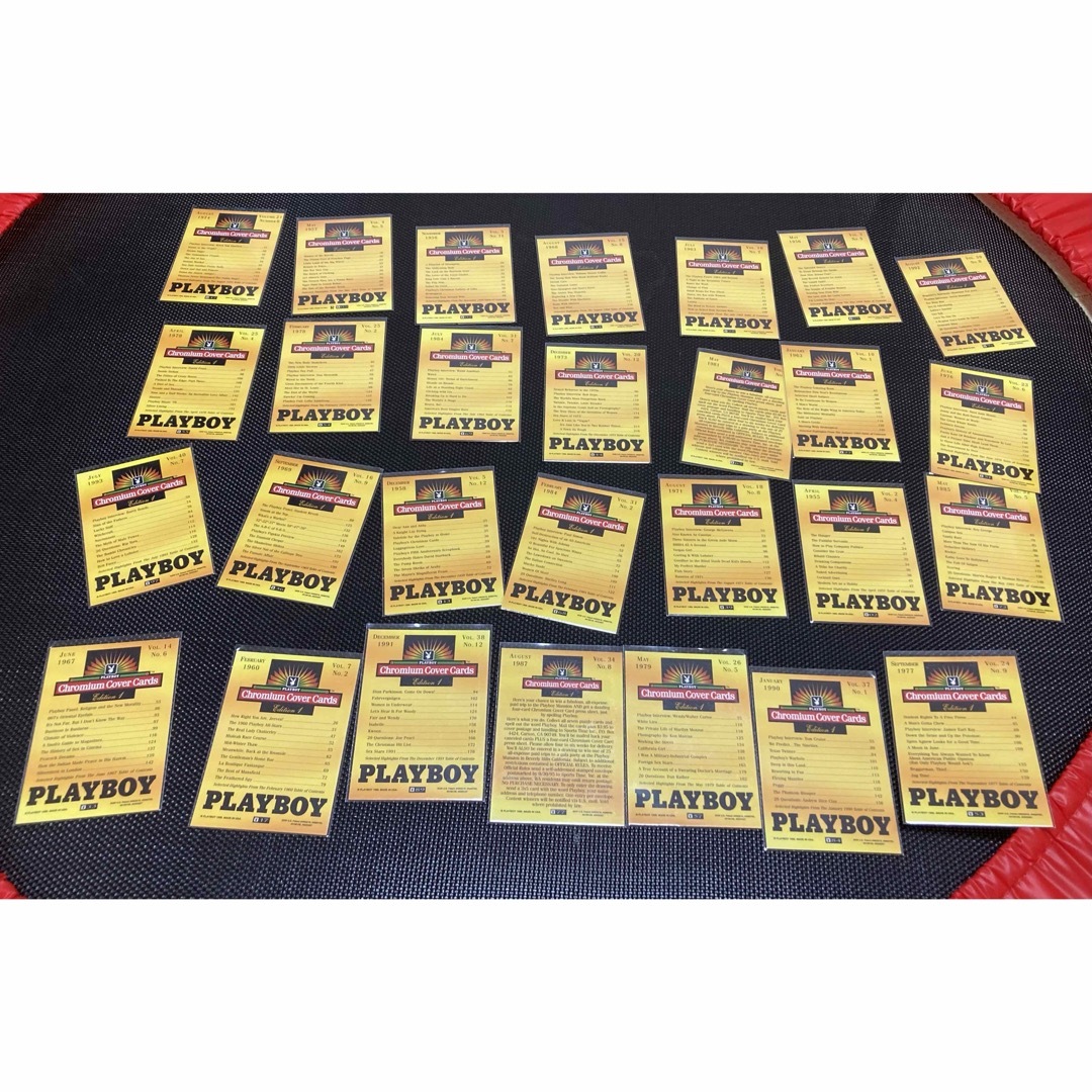 PLAYBOY - 希少)プレイボーイ PLAYBOY トレーディングカード 56枚