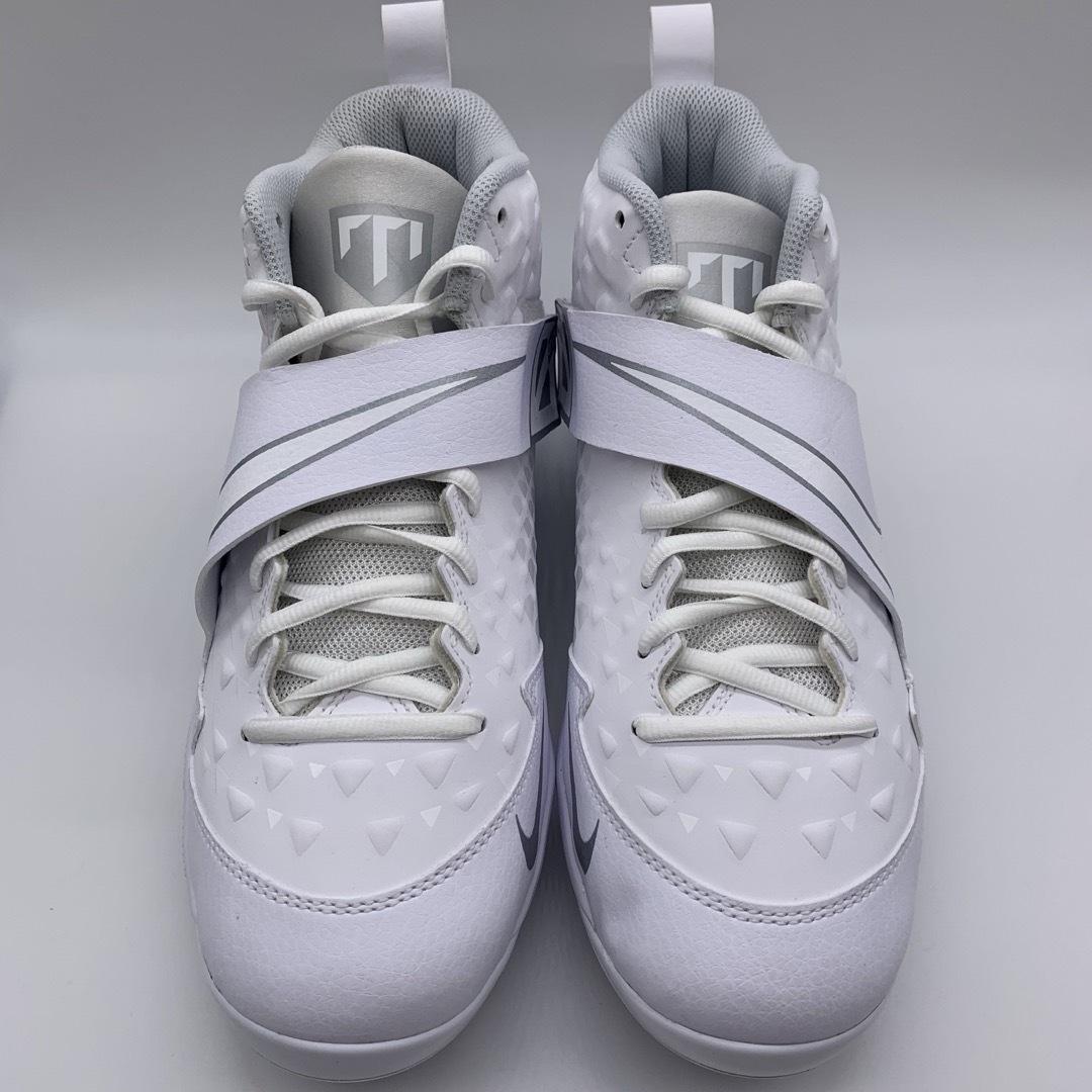 NIKE - NIKE トラウト 野球 スパイク ホワイト 白 金具 27㎝ ミドル