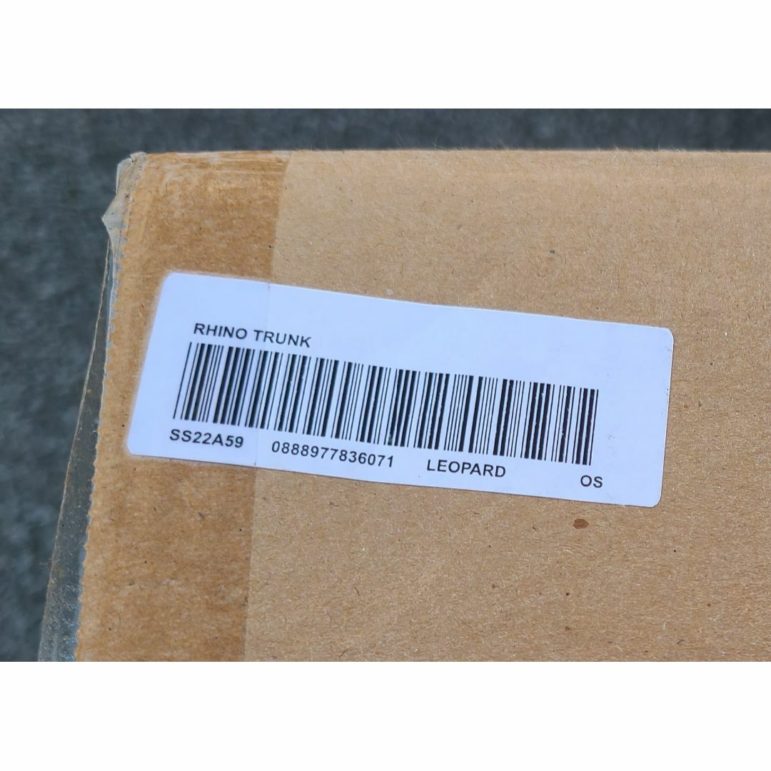Supreme - Supreme Rhino Trunk Leopard ライノ レオパードの通販 by