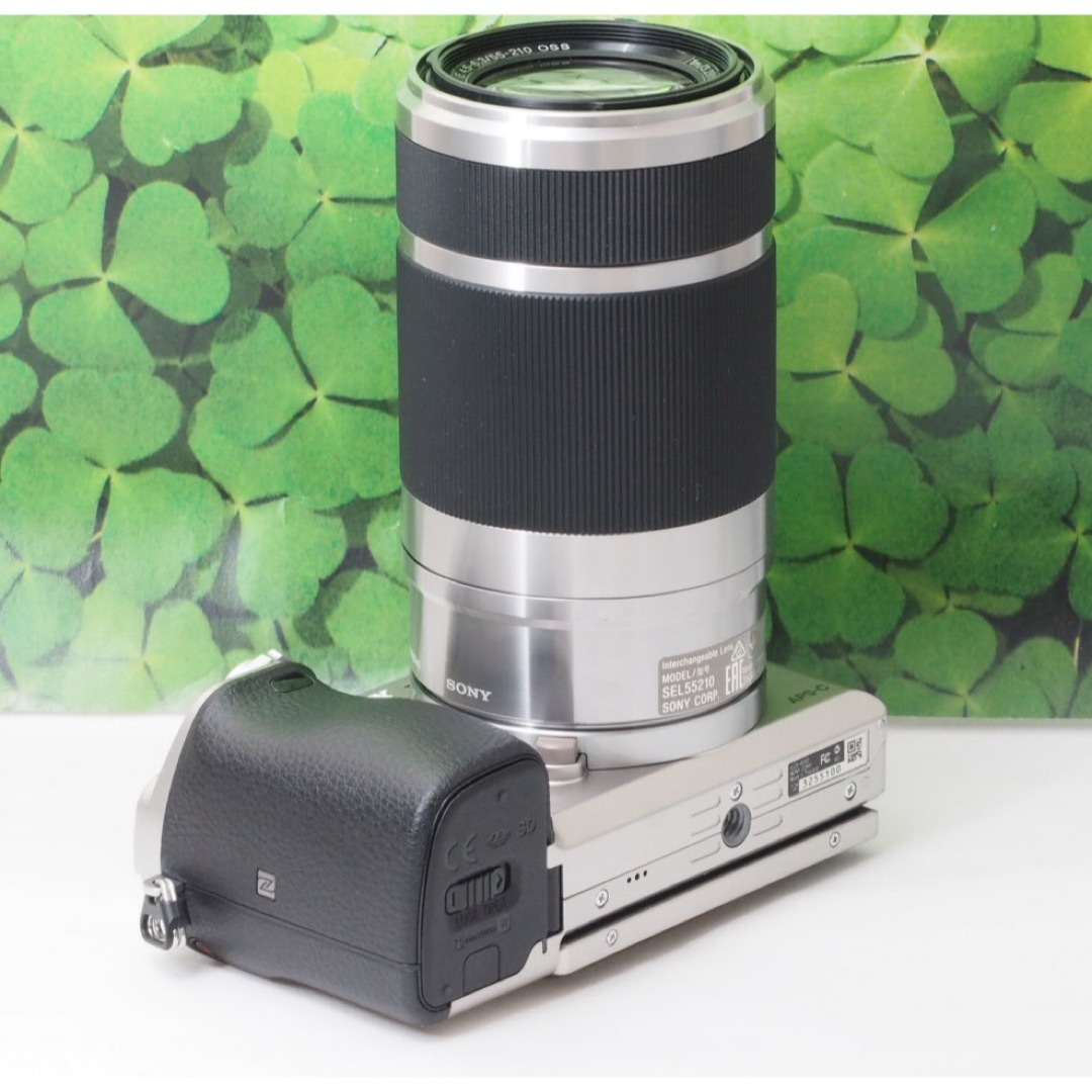 SONY - 【美品】Wifi搭載❤️軽量 ソニーα6000 2420万画素ダブルレンズ