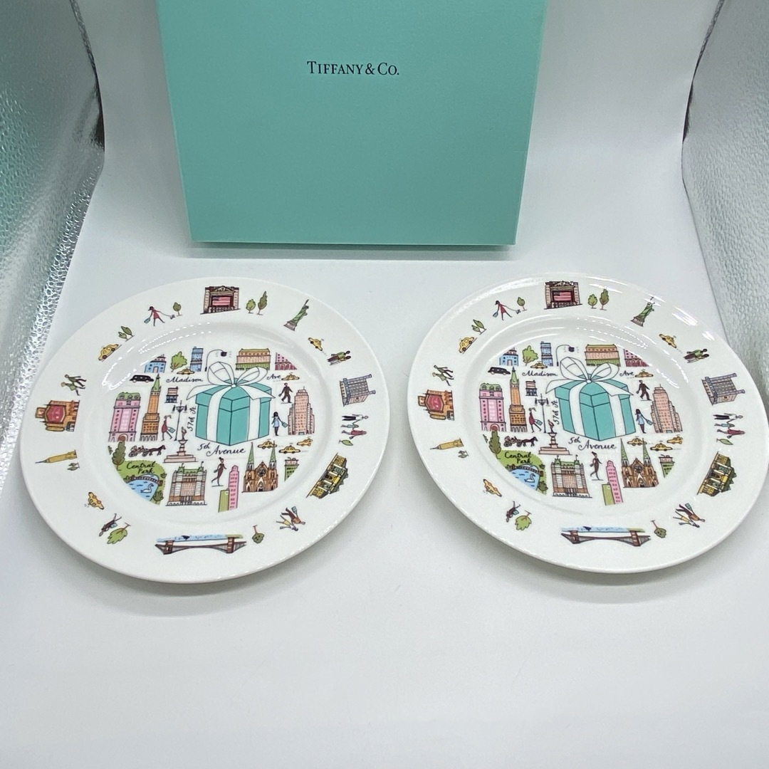 Tiffany & Co. - 箱付き ティファニー プレート 2枚セット 5th