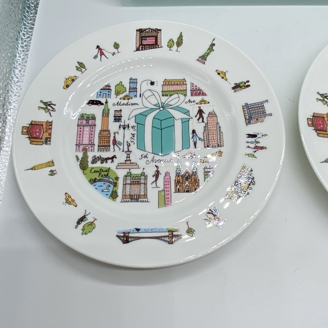 Tiffany & Co. - 箱付き ティファニー プレート 2枚セット 5th