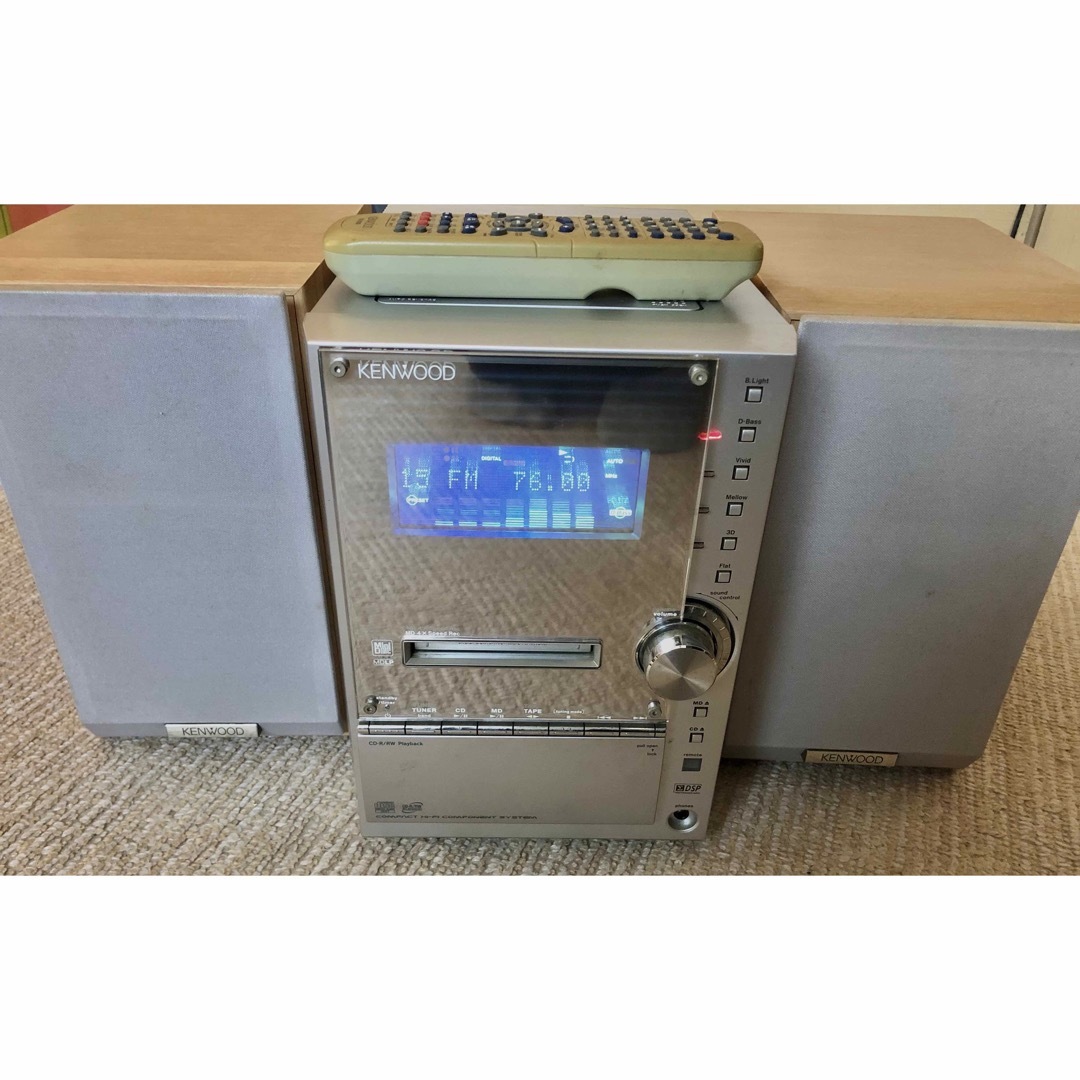 KENWOOD - KENWOOD MD CD コンポ RXD-SL3MD-Sの通販 by aya's shop