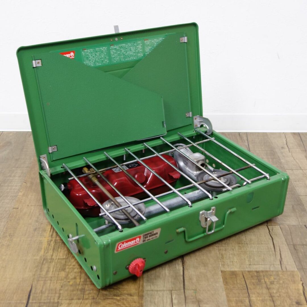 新品Caleman ツーバーナーDX 423-770J アマガエル希少廃盤品