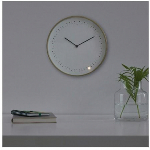 IKEA - IKEA イケア 置き時計掛け時計 ゴールド 廃盤 panoreraの通販