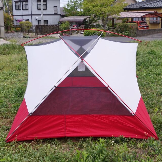 MSR - 極美品 エムエスアール MSR elixir3 フットプリント 付き