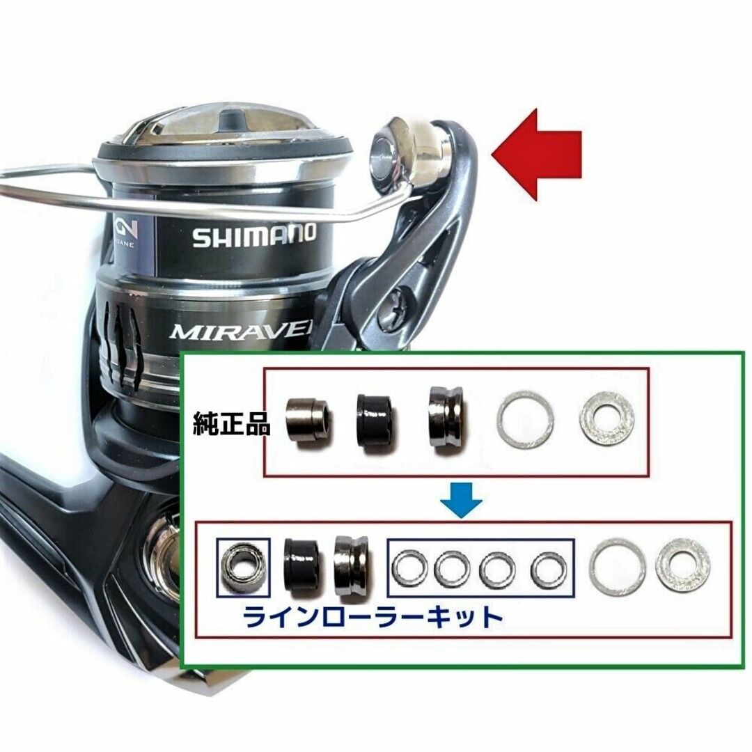 SHIMANO - 【シマノ】22ミラベル 専用ベアリングキット ＋2BB 防錆の