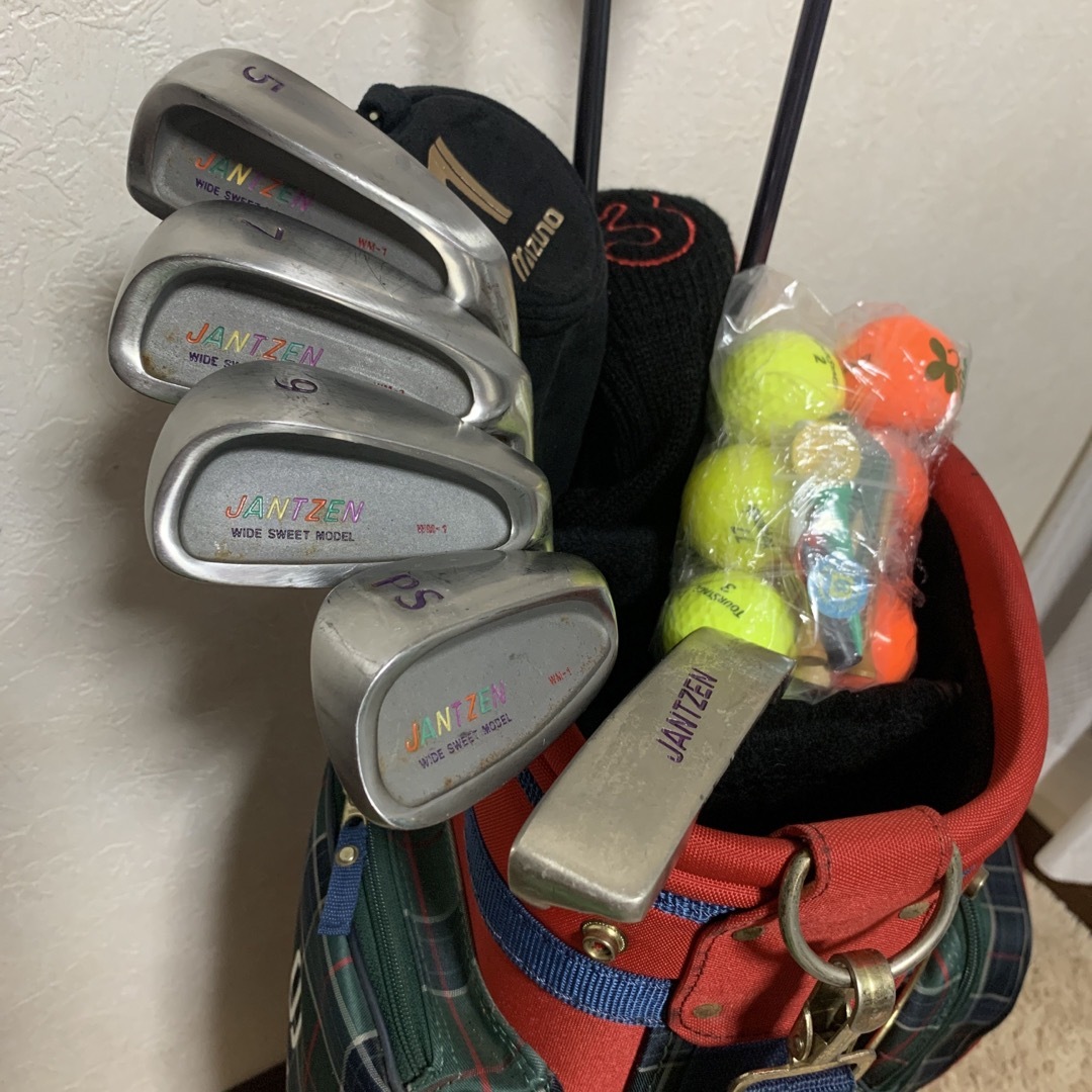 初心者ゴルフ応援📣レディースゴルフセットMizuno・TRUSSARDIの通販 by