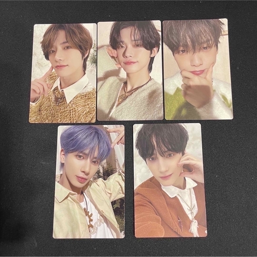 TOMORROW X TOGETHER - TXT 通常盤 トレカ メッセージカード付 コンプ