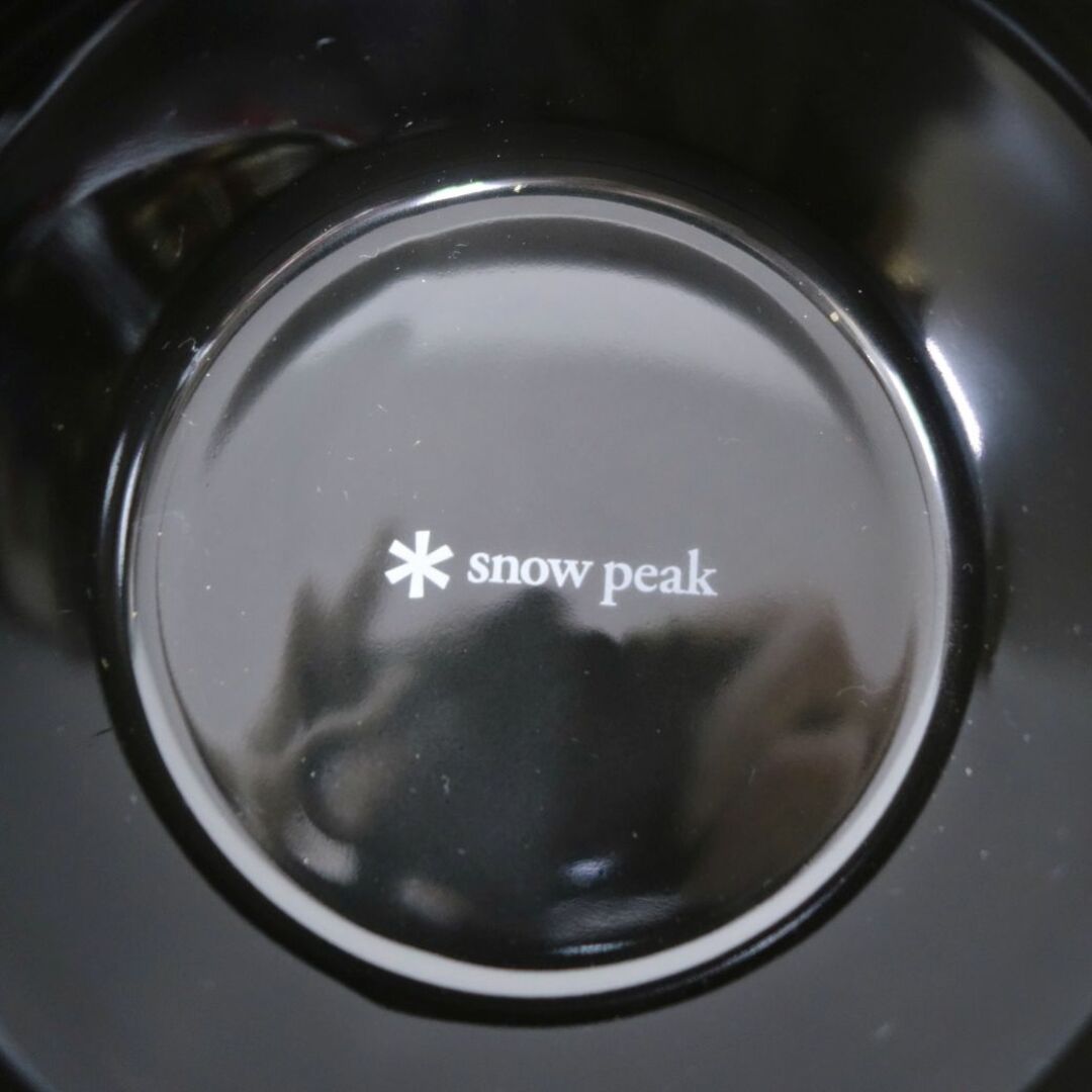 スノーピーク 雪峰祭 磁器カップ 黒&白 スノーピーク 雪峰祭 磁器