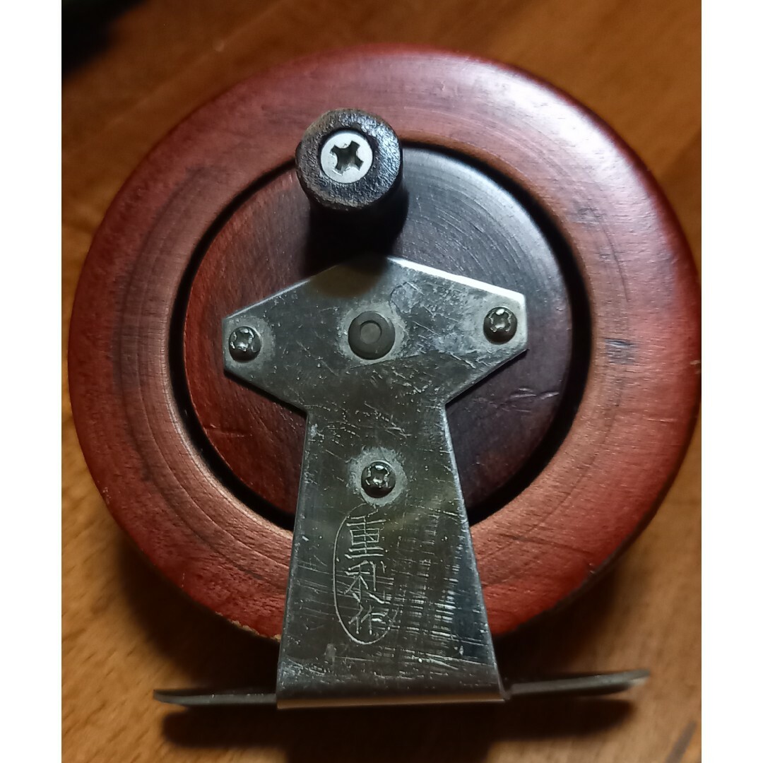 木製 タイコリール 重利作の通販 by エスパピ's shop｜ラクマ