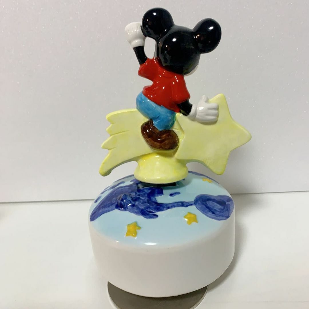 Disney - 希少品 ディズニー ミッキー ミニー オルゴール 陶器 レトロ