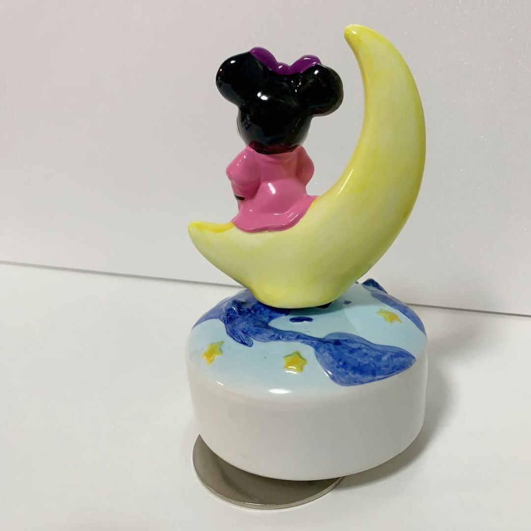 Disney - 希少品 ディズニー ミッキー ミニー オルゴール 陶器 レトロ