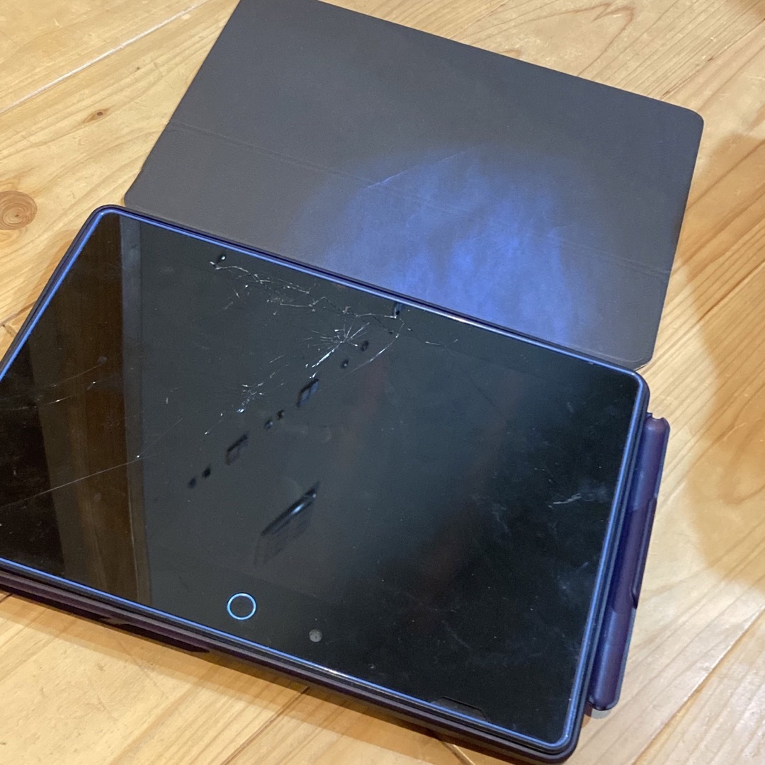 Benesse - チャレンジパッド Next 専用カバー 青 チャレンジタッチの