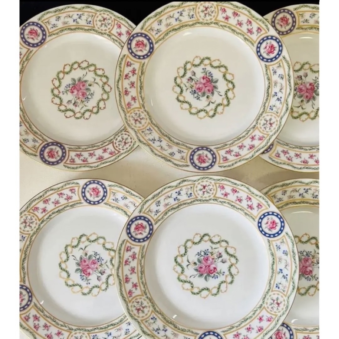 Haviland - アビランド リモージュ ルーブシエンヌ 19cmプレート 4枚