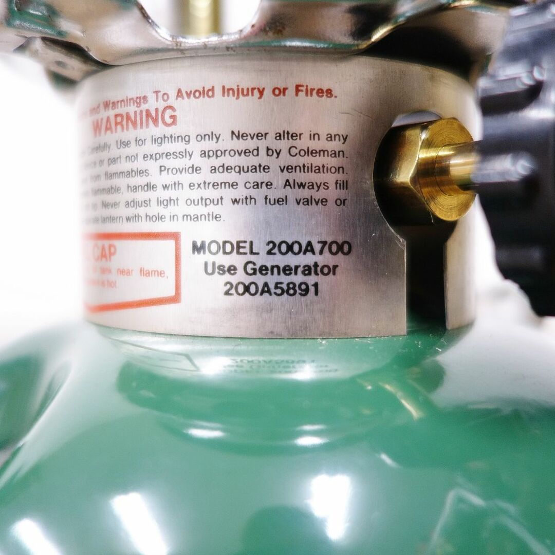 Coleman - 整備済 希少 コールマン Coleman ランタン 200A 1981年 3月