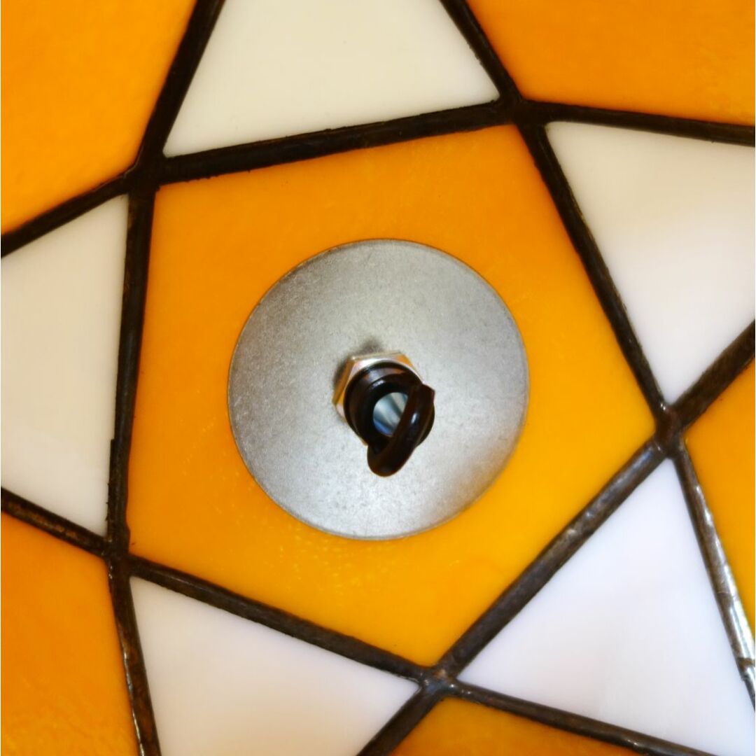 極美品 ノラズ NORAs シェード type-D ステンドグラス ゴールゼロ