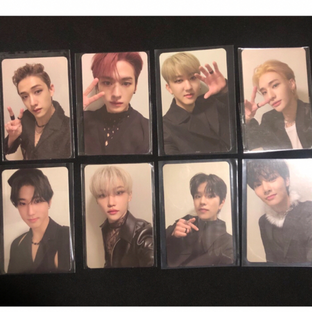 Stray Kids ODDINARY 2形態セット 8人分トレカ、ポスター付の通販 by