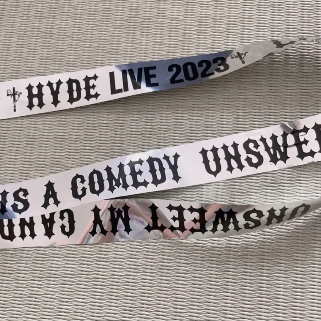 L'Arc～en～Ciel - HYDE ツアー 2023 銀テープの通販 by _'s shop