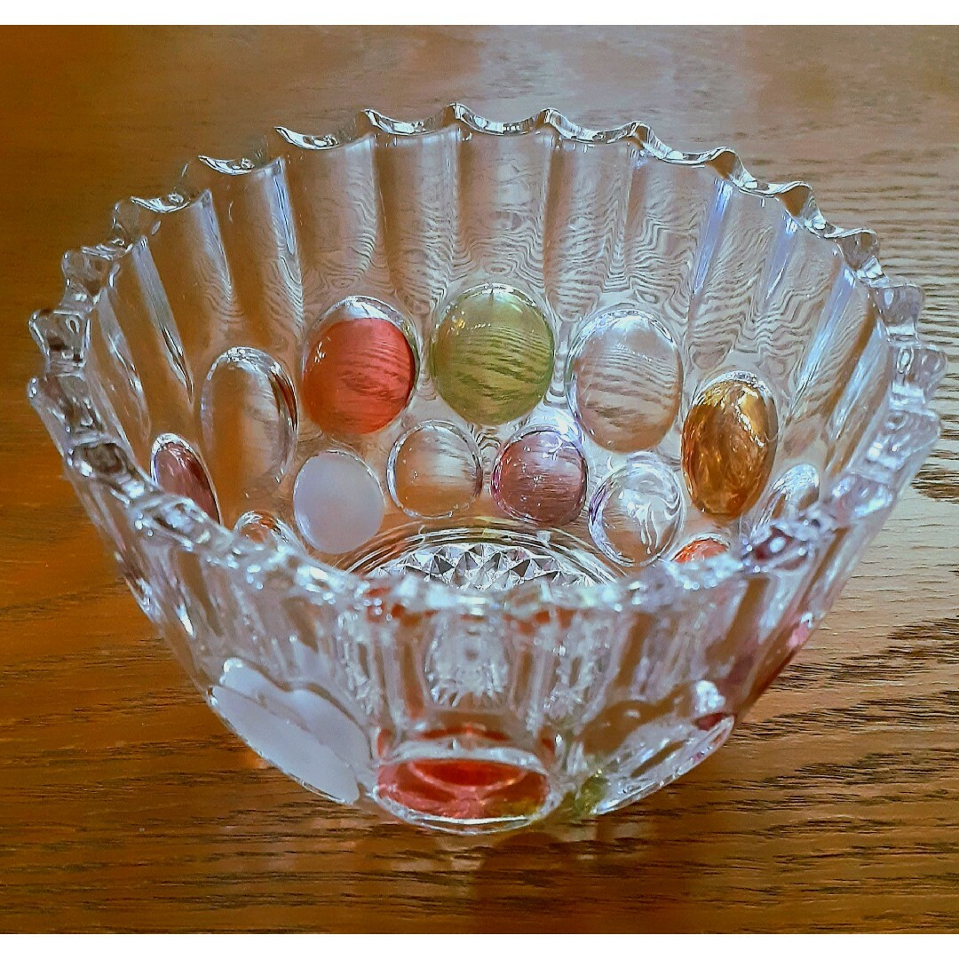 昭和 レトロ レトロポップ ミッドセンチュリー ガラス 食器 8点セット