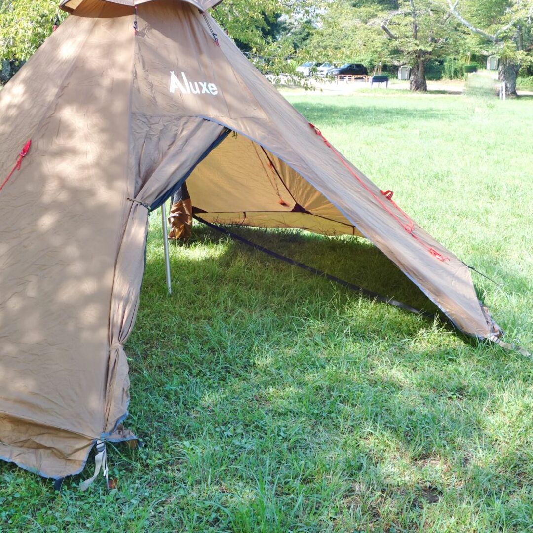 ルクセ Luxe テント メガホーンⅡ インナーテント付 ワンポール 2-4人