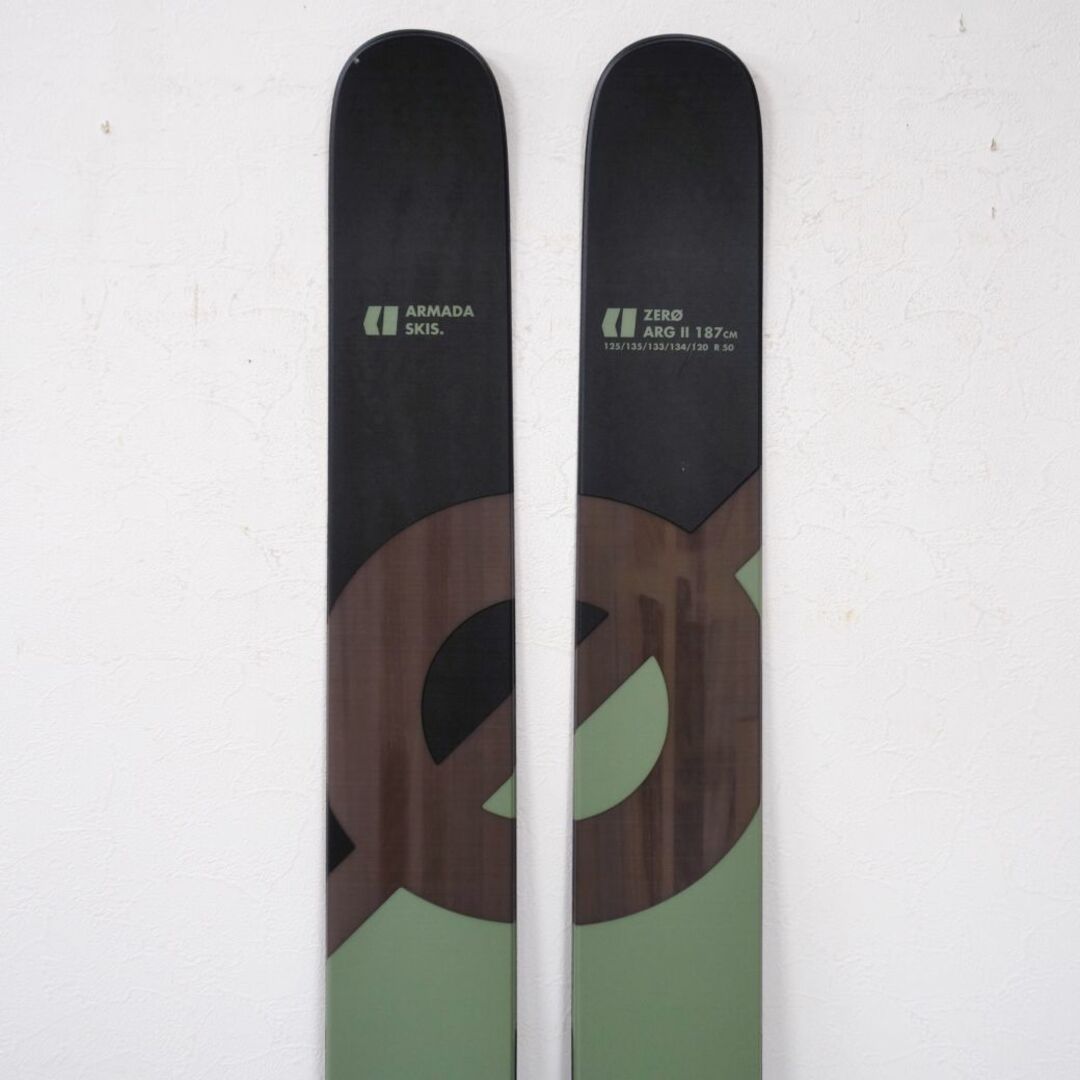 美品 アルマダ ARMADA ZERO ARG2 187cm ビンディング MARKER GRIFFON13