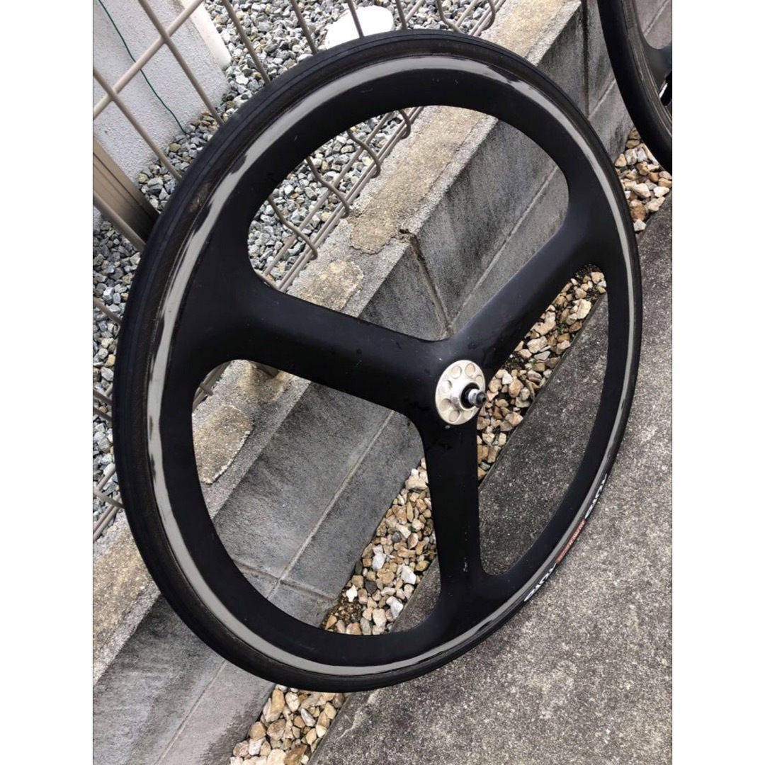 ロードバイク カーボンホイール バトンホイール 700c 3バトンの通販 by