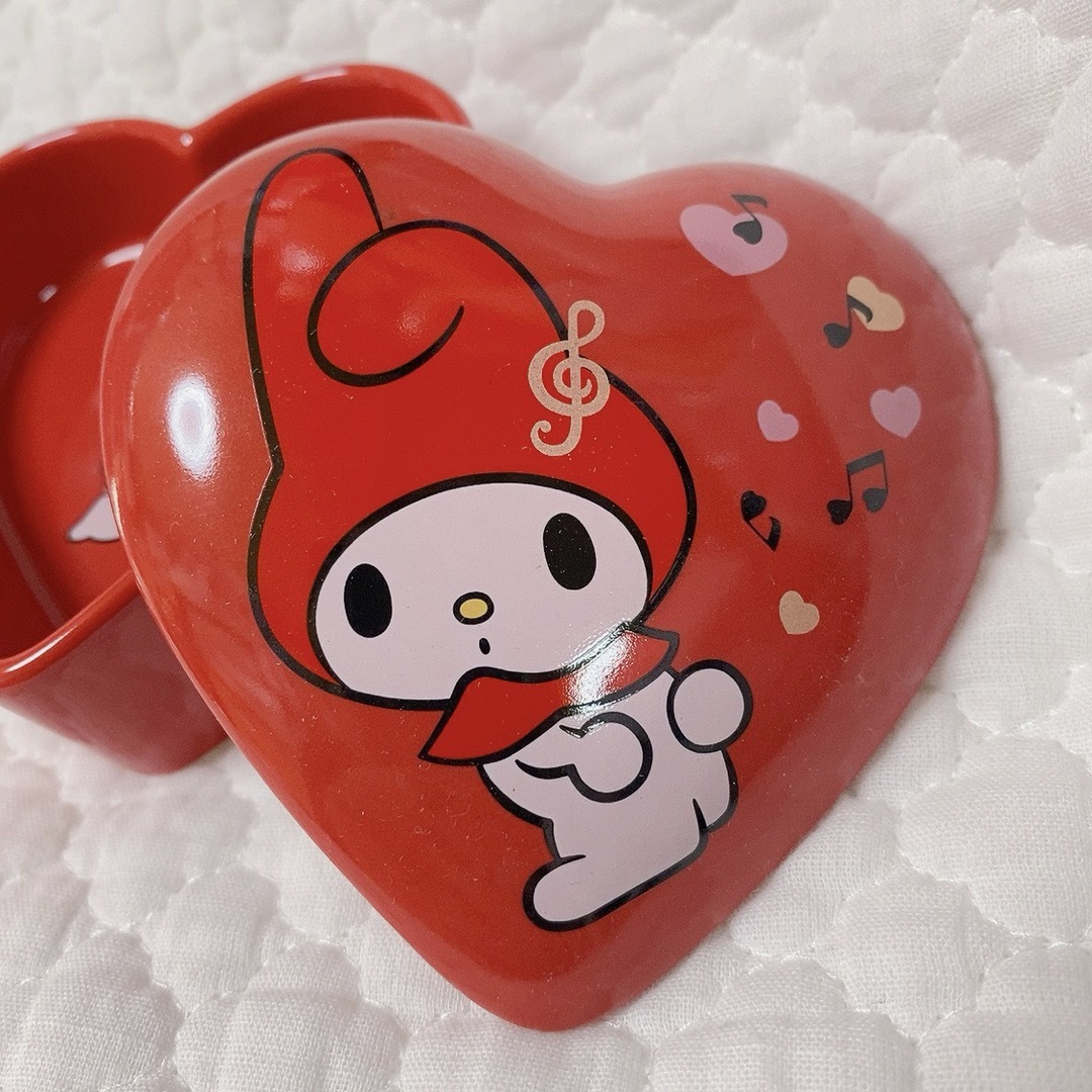 マイメロディ - マイメロディ ハート型小物入れ レトロ 激レアの通販
