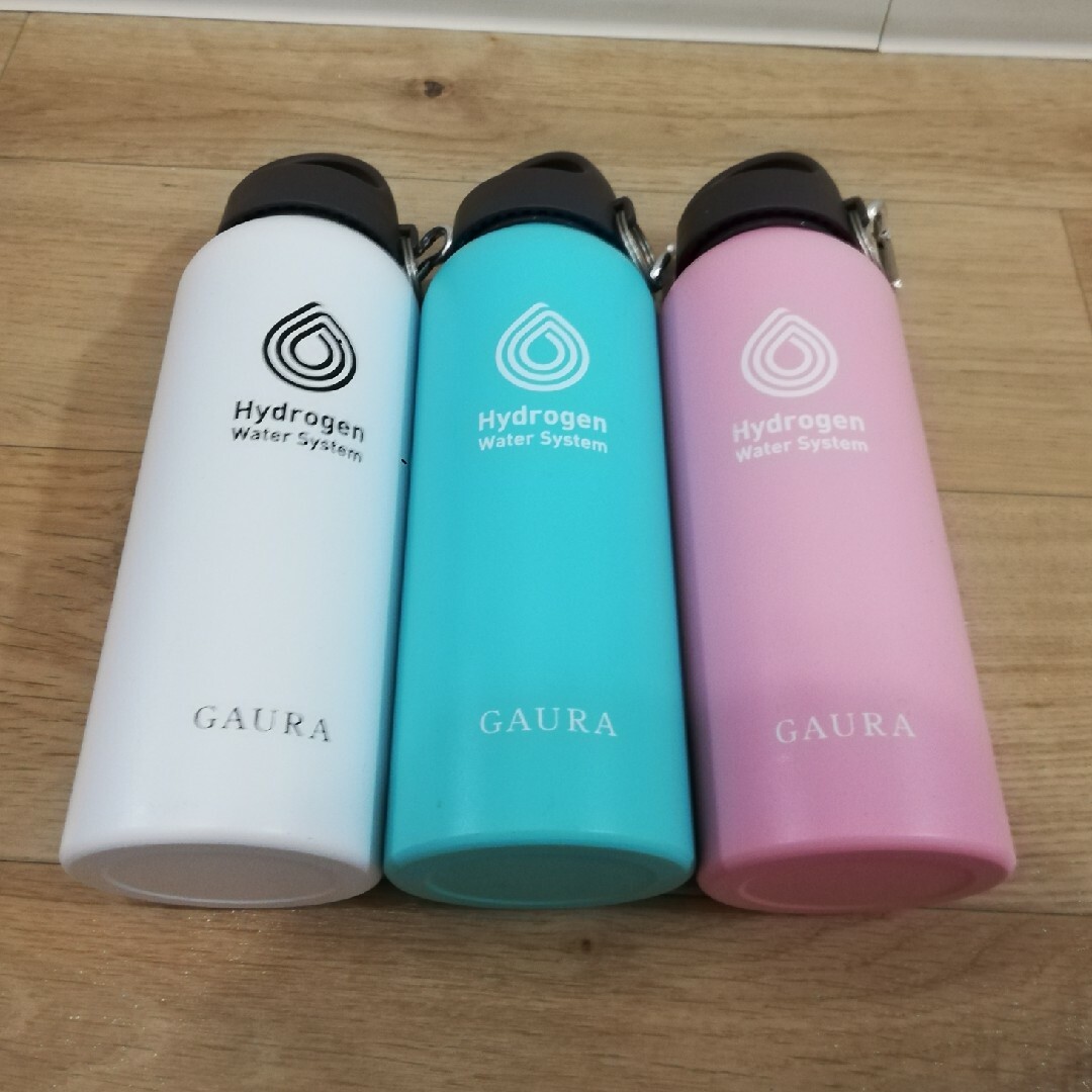 GAURA 水素水ボトル 未使用品（3本セット）の通販 by Yoshikawa｜ラクマ