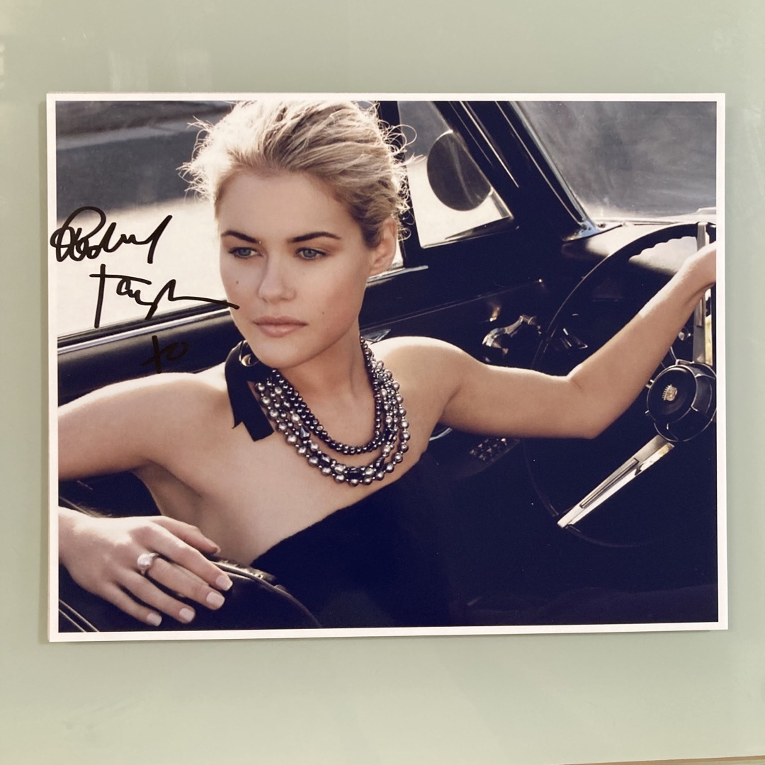 レイチェル・テイラー直筆サイン入り超 大型写真…トランスフォーマーの