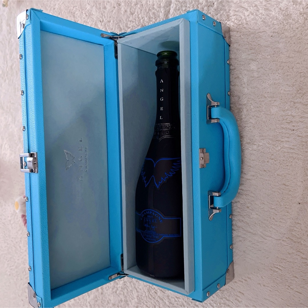 エンジェルシャンパン - エンジェルシャンパン 空箱 ヘイロー 水色の