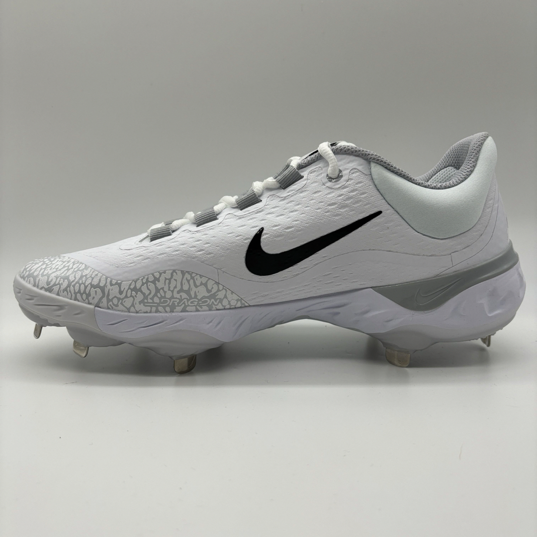 NIKE - NIKE 野球 スパイク 金具 ホワイト 白 28.5㎝ ローカット 軽量