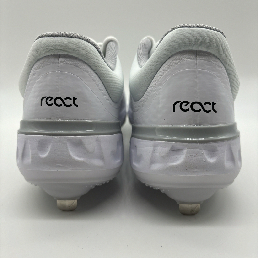 NIKE - NIKE 野球 スパイク 金具 ホワイト 白 28.5㎝ ローカット 軽量