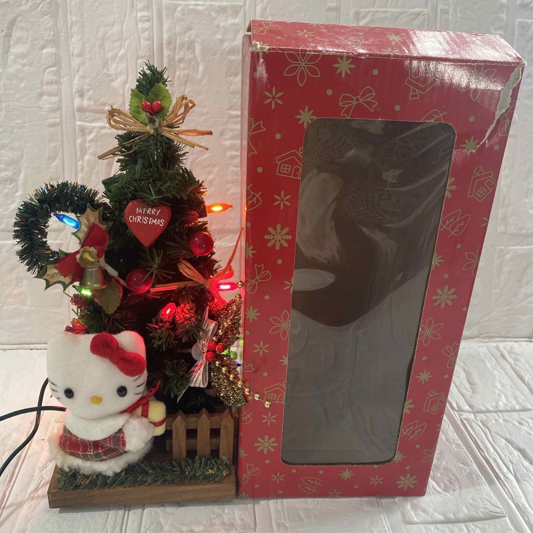ハローキティ キティちゃん KTウッドジオラマツリーAC クリスマス