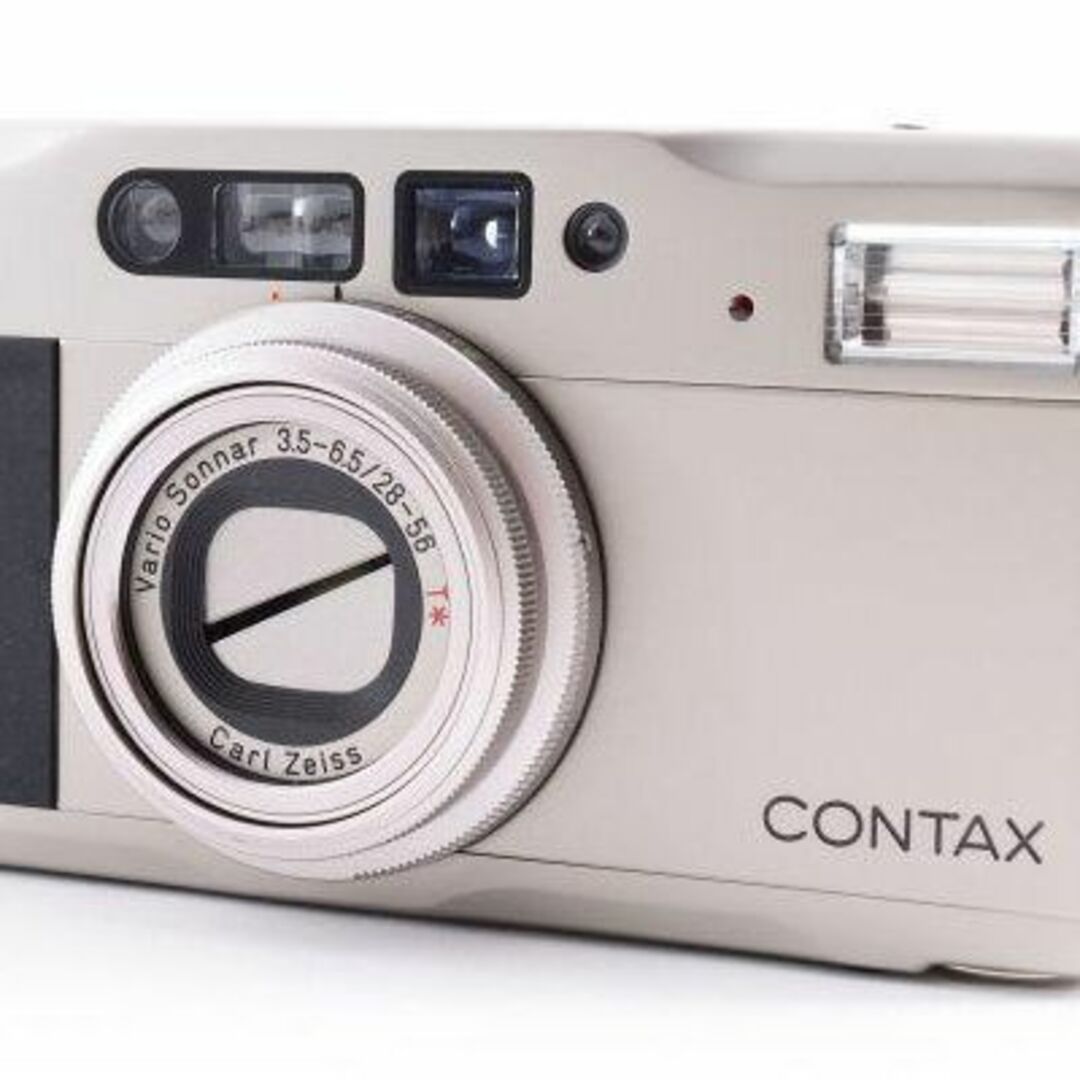 CONTAX TVS コンパクトフィルムカメラ動作確認済 付属品あり C6527