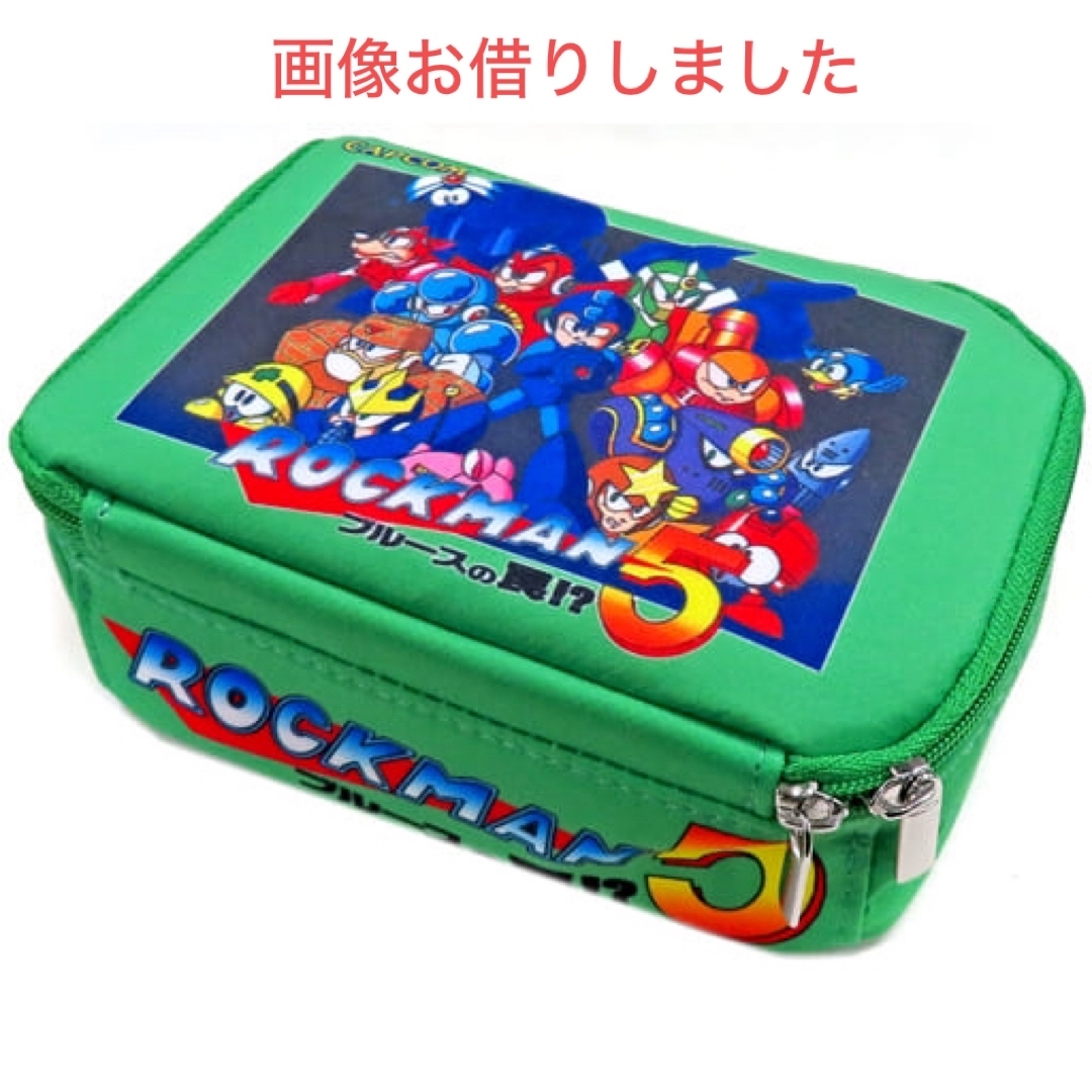 新品未開封 ロックマン5『ブルースの罠⁉︎』パッケージポーチの通販
