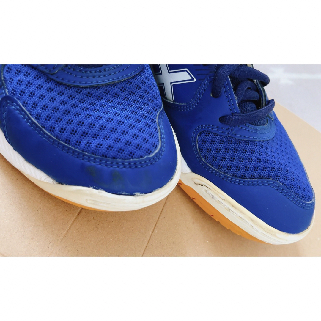 asics - アシックス バレーボールシューズ ブルー 24cmの通販 by まし