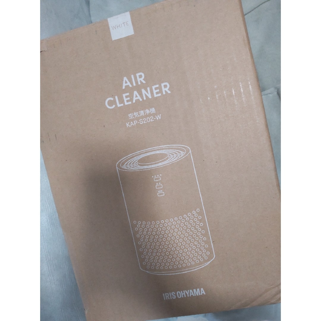 アイリスオーヤマ - アイリスオーヤマKAP-S202-W 空気清浄機 新品の