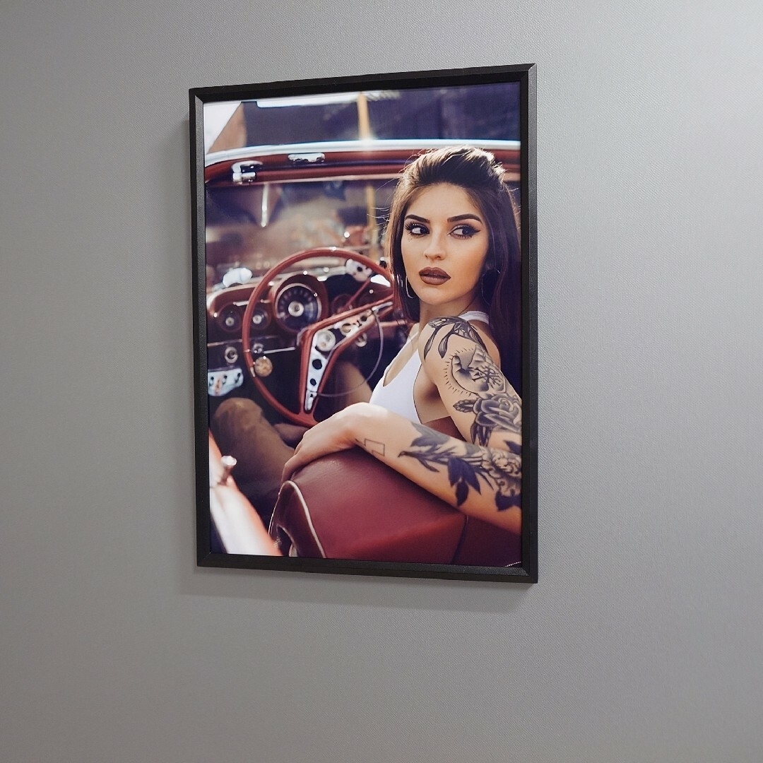 No.006 A4 チカーノ チカーナ ポスター 写真 アート ローライダーの