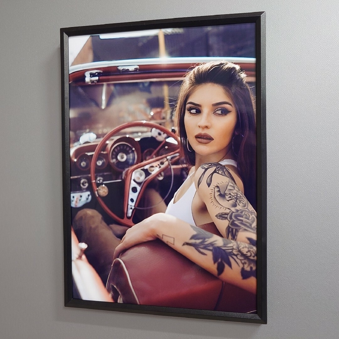 No.006 A4 チカーノ チカーナ ポスター 写真 アート ローライダーの