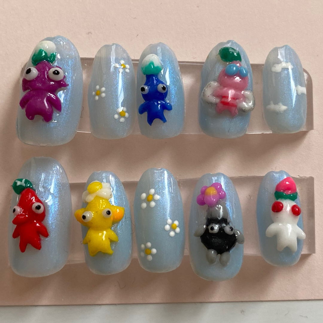 任天堂 - 3Dネイルパーツ 7点セット ピクミン の通販 by さくら's shop