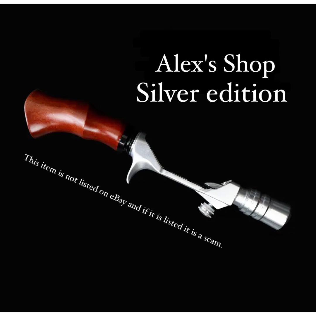 ウッドガングリップ、ベイトフィネス、シルバーの通販 by alex's shop