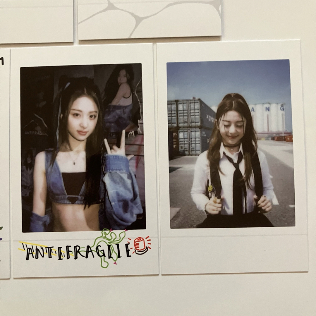 LE SSERAFIM - LESSERAFIM ANTIFRAGILE ユンジン チェキ 7枚セットの