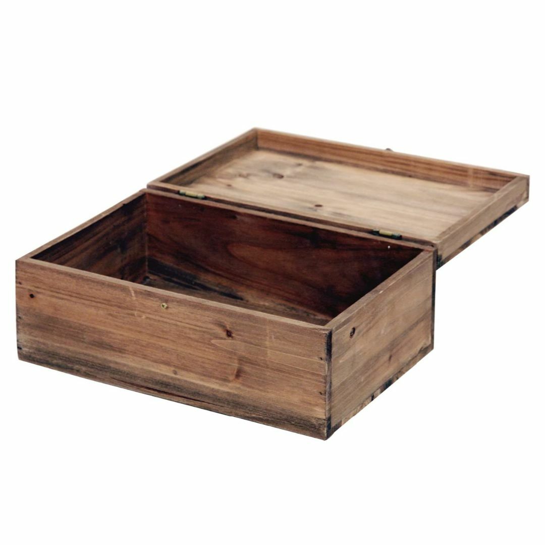 3箱セット】蓋付き木箱 小物入れ ブラウンの通販 by Pinky｜ラクマ